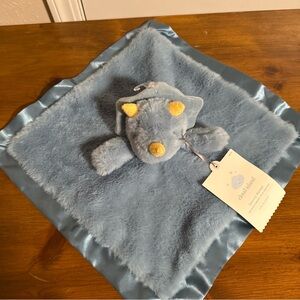 Cloud Island Blue Security Blanket with Plush Triceratops